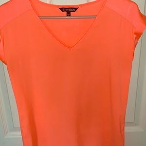 Express short sleeve blouse